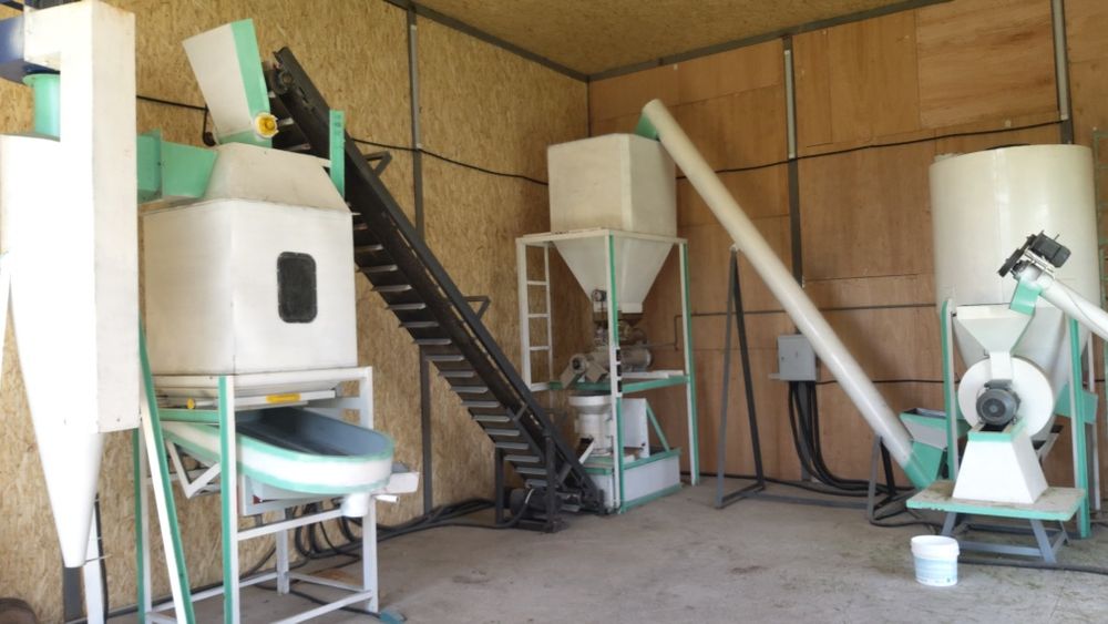 Линия по пройзводству кормовых изделий