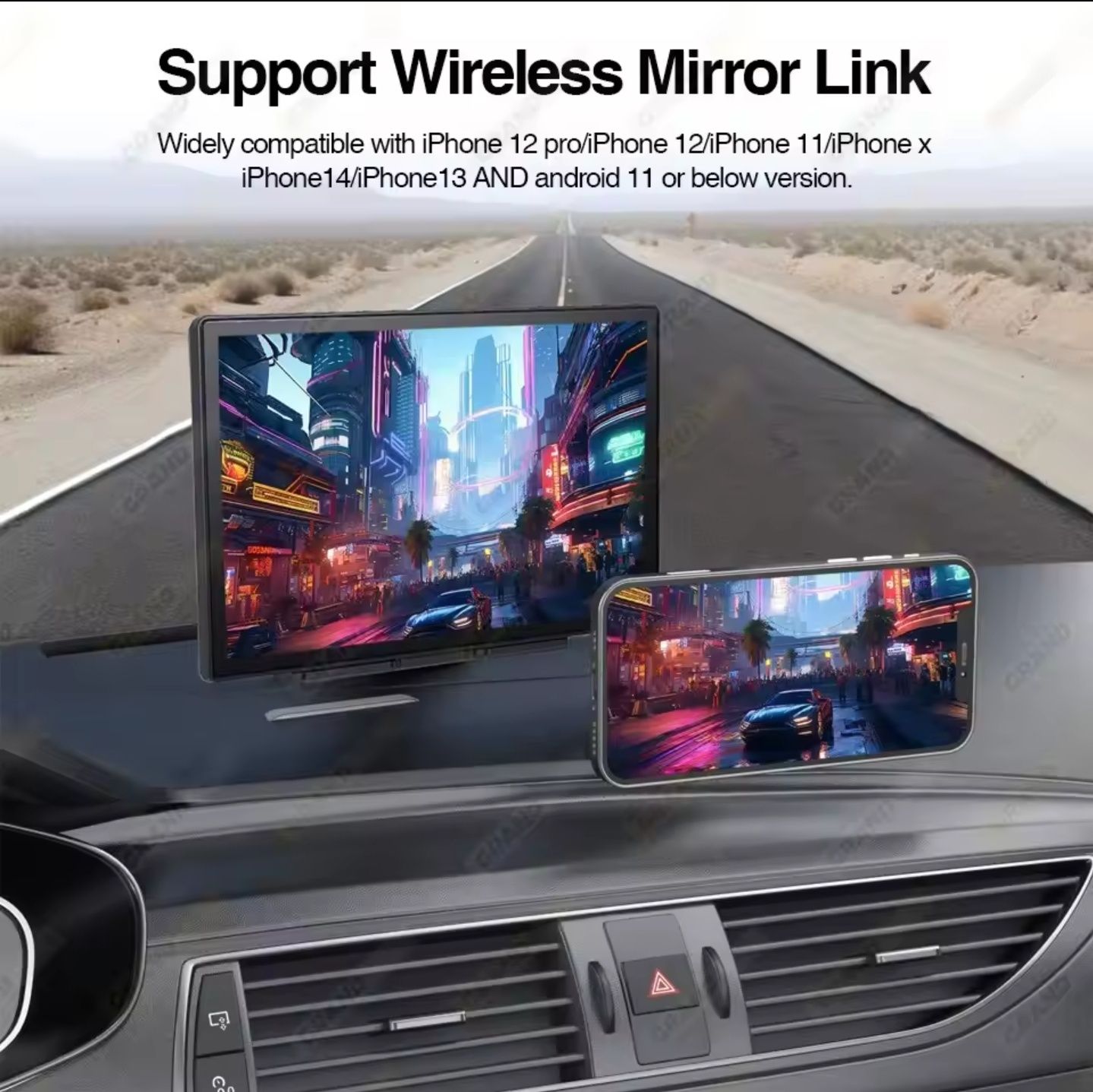 9инча Android Auto/Apple Carplay