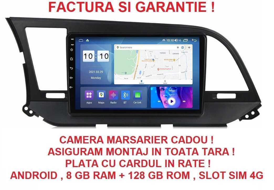 Navigatie Hyundai Elantra din 2015 - 2019 , Garantie 2GB 4GB 8GB RAM