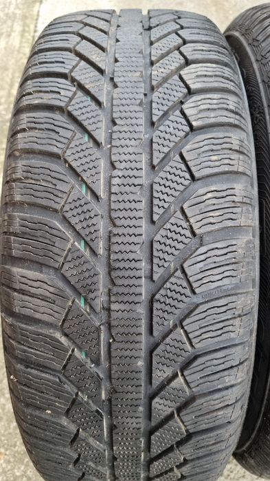 Jante tabla R16 5x108 cu Anvelope iarna Semperit 235/60R16 foarte bune