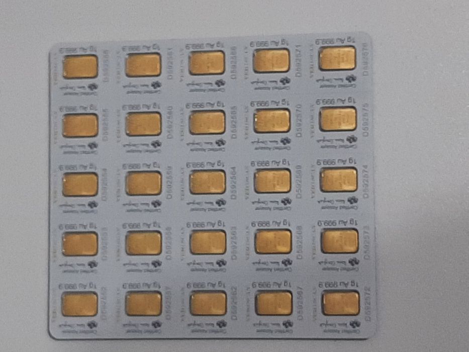Lingouri 1 gr Pamp pt Investitie Sigurã