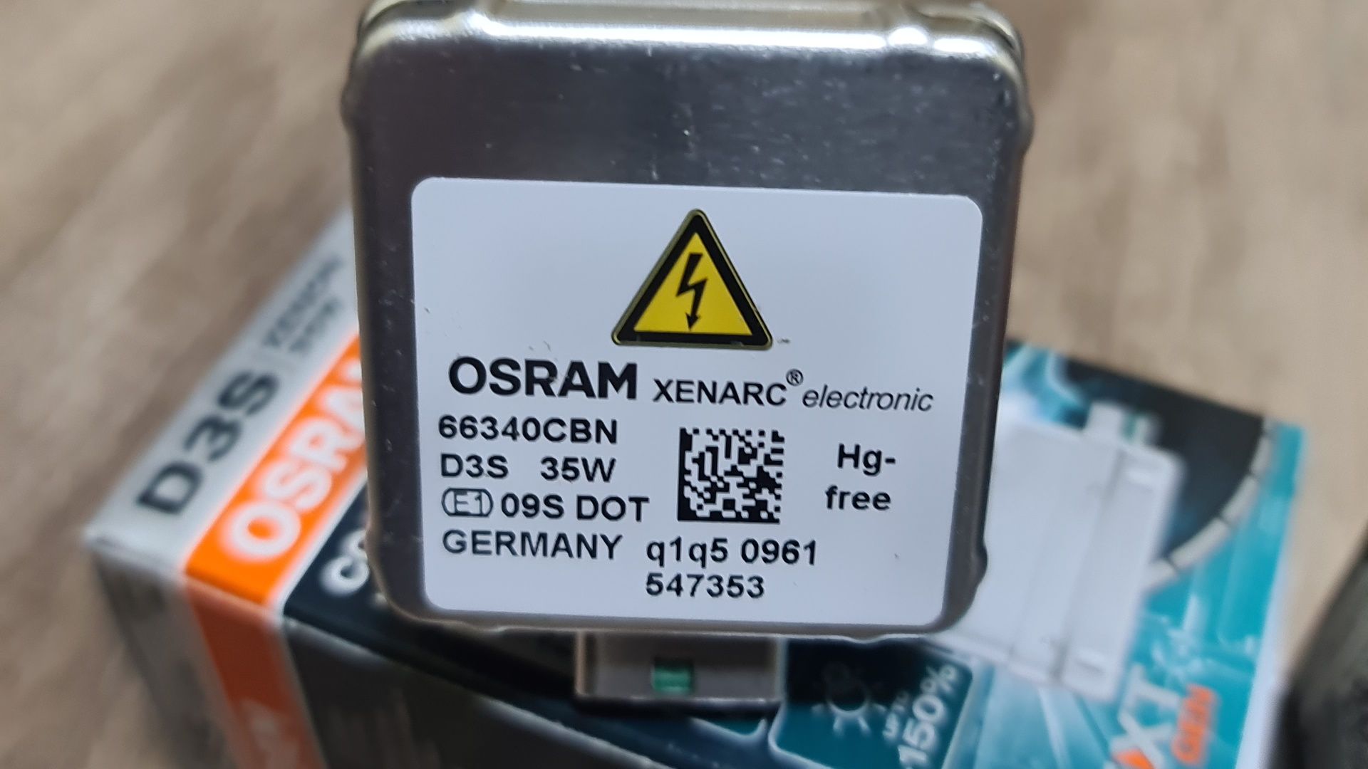Bec xenon OSRAM D3S  Cool Blue Intense Next Generation