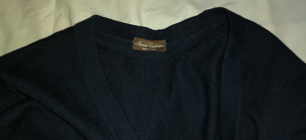 Cardigan bleumarin barbati marimea M (made in Italy)