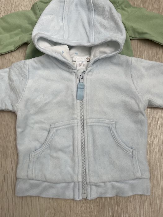Lot pulovere hanorac bebe, marimi 50, 56, 62, H&M