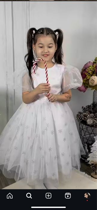 продам платье снежинка