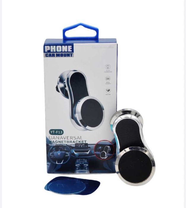 Suport Telefon Magnetic Rotund Pentru Grila Auto