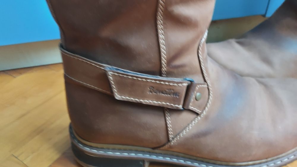 Vând cizme piele Banatim 42