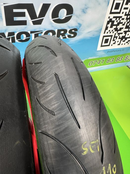 Set Anvelope Moto 120 70 17 si 190 55 17 Metzeler 2023 M9Rr Set110