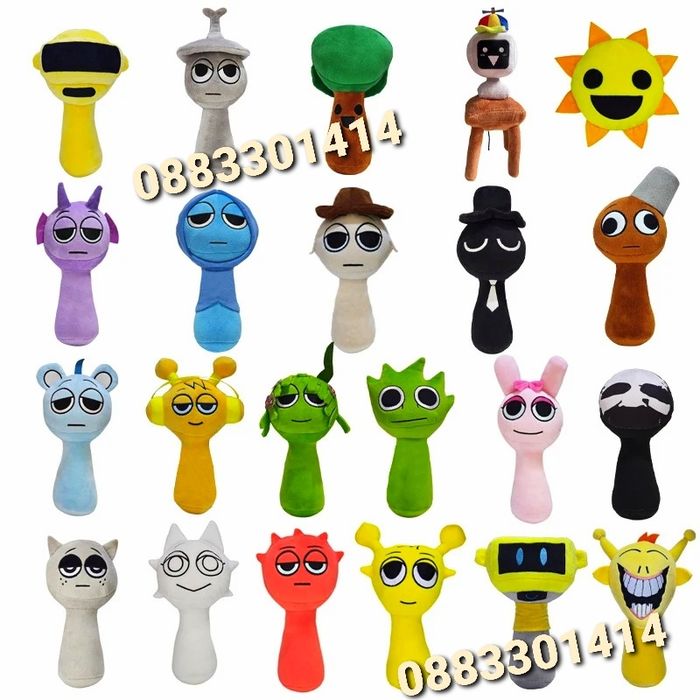 Sprunki Плюшени играчки Спрънки