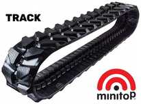 Senile cauciuc Minitop Italia pt. miniexcavator sau incarcator Bobcat