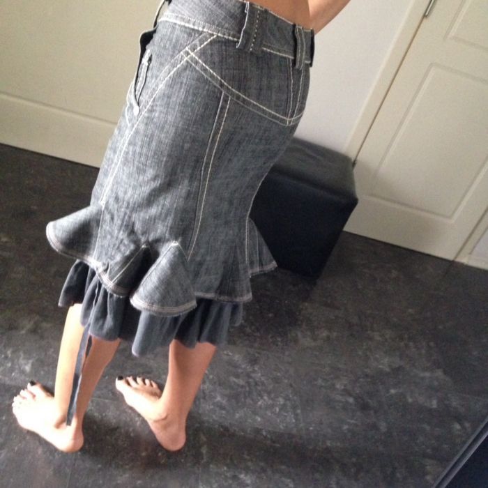 Сив деним- пола