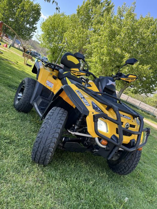Can am outlander 800R an 2008 inmatriculat politie acte valabile