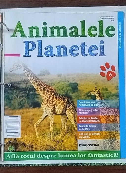 Seria "Animalele Planetei" - DeAgostini - 7 numere