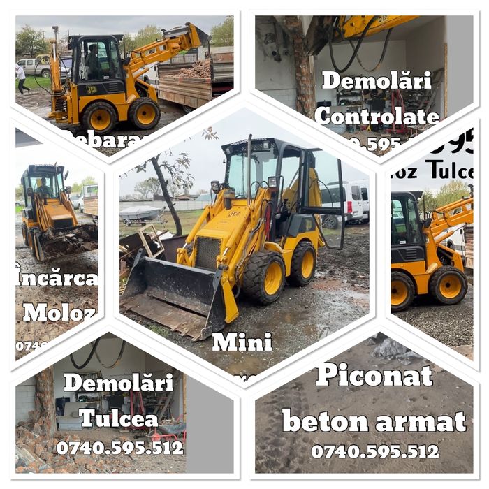 Demolare si debarasare moloz Tulcea