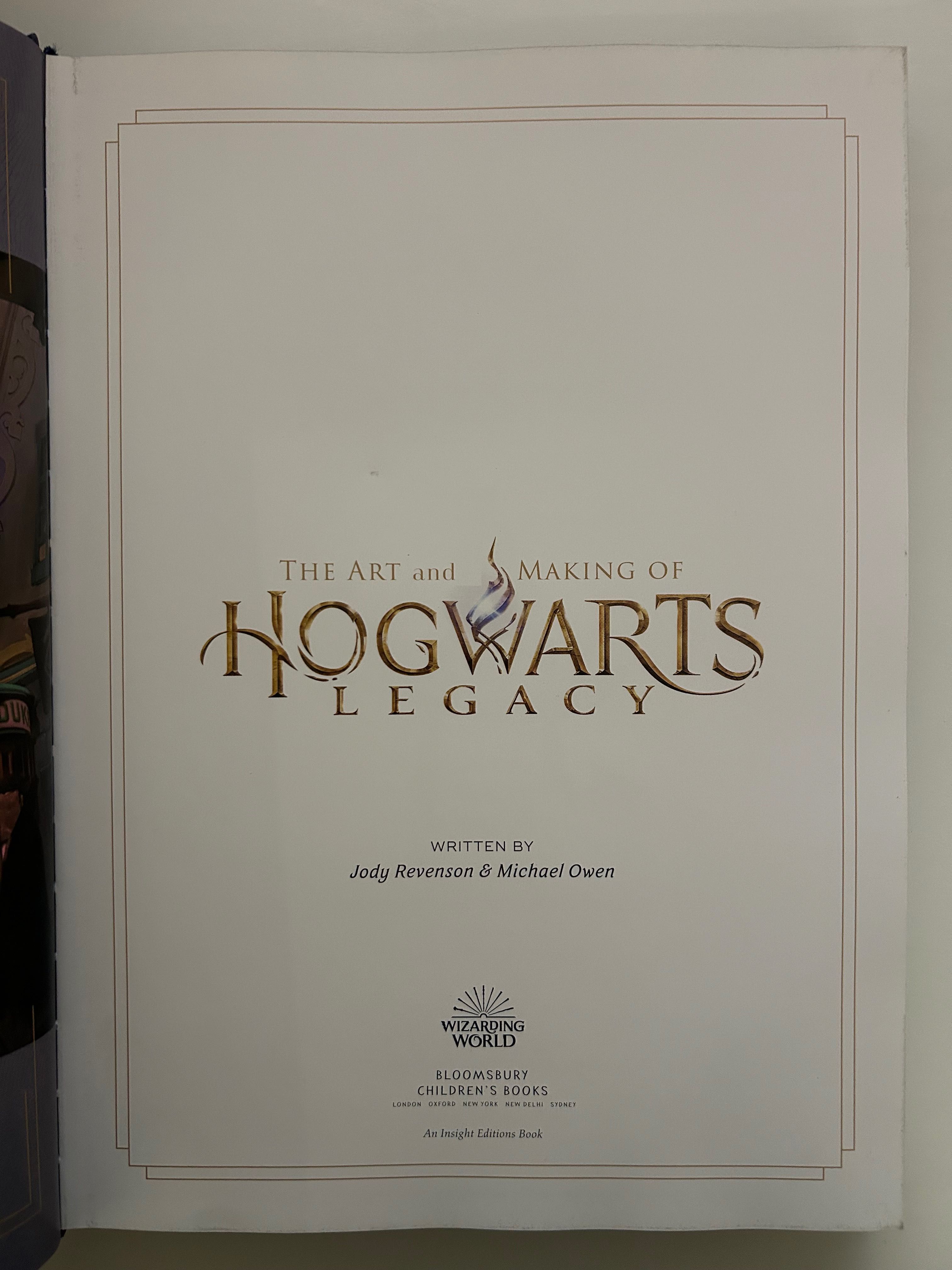 The Art and Making of Hogwarts Legacy XL (23 x 32 cm)