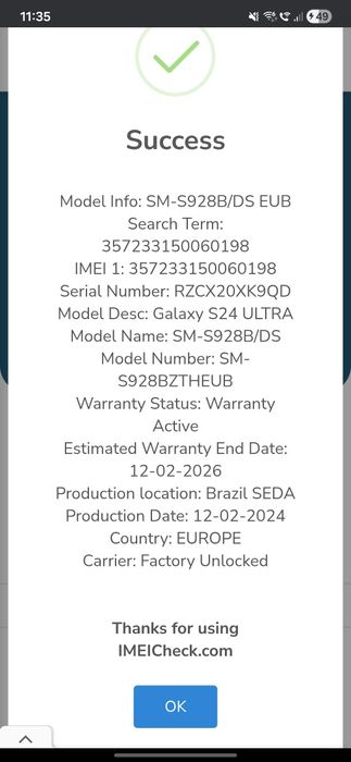 Samsung Galaxy S24 Ultra - 512Gb!