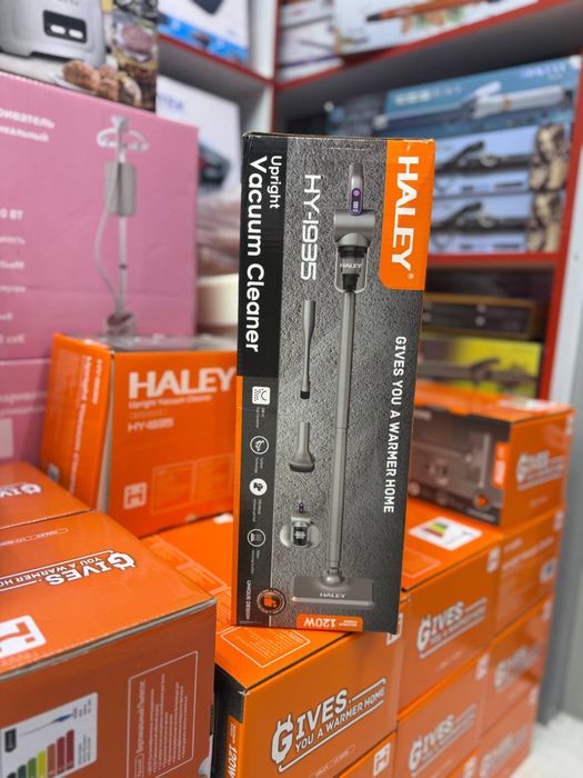 Вертикальный пылесос HALEY HY-1935 — мощный и лёгкий помощник для дома