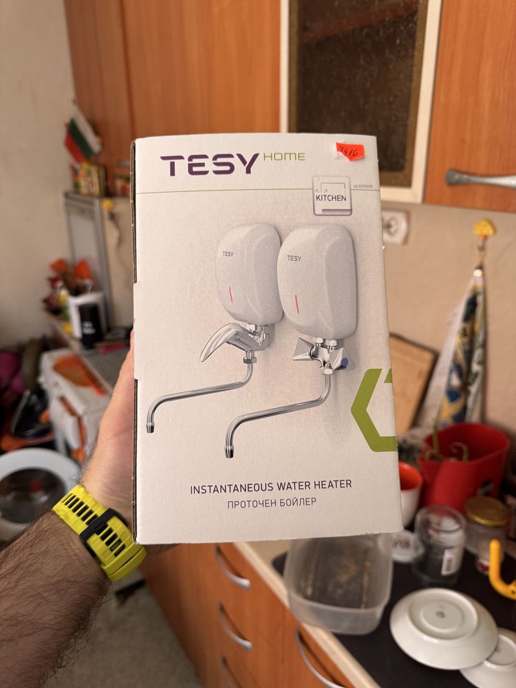 Проточен бойлер Tesy чисто нов