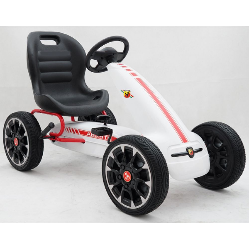 Картинг Abarth pedalGoKart с меки гуми