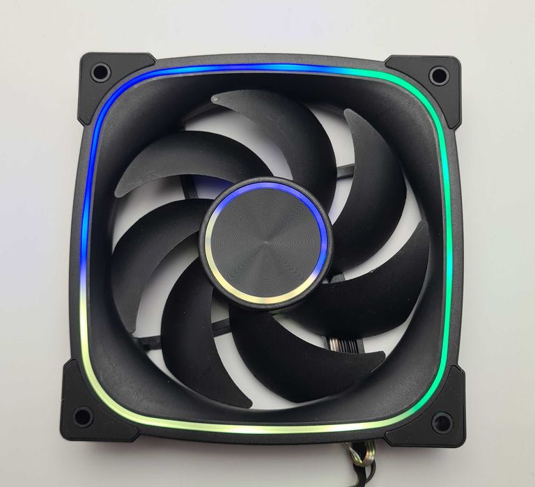 ARGB FAN PWM/Вентилатор 120x120x25/Normal/Reverse BK-no brand