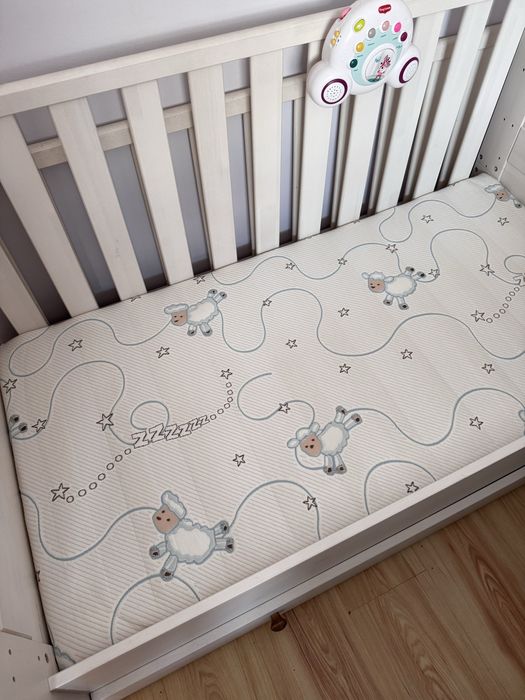 Saltea NOUA pentru copii Bio Cocos, 7 cm