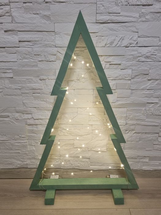Дървена елха - ръчна изработка