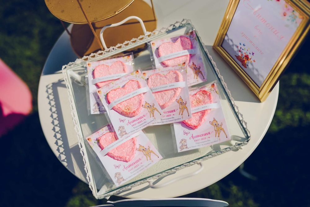 Подаръчета за гости - сърца за засаждане