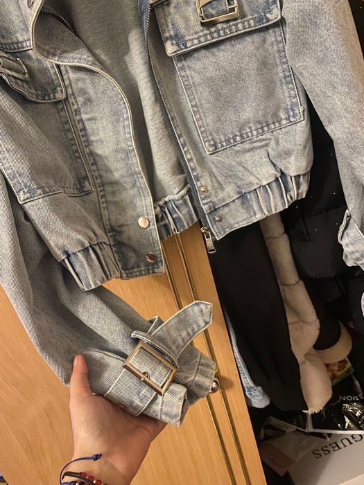 Късо дънково яке