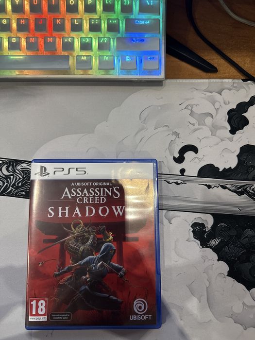 Продавам игра за ps5(Assassins creed Shadows)