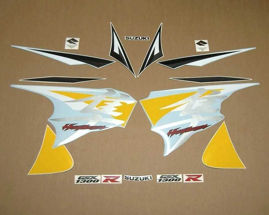 Стикери Сузуки 1340 Hayabusa 2012-2014г Suzuki Хаябуса лепенки графики