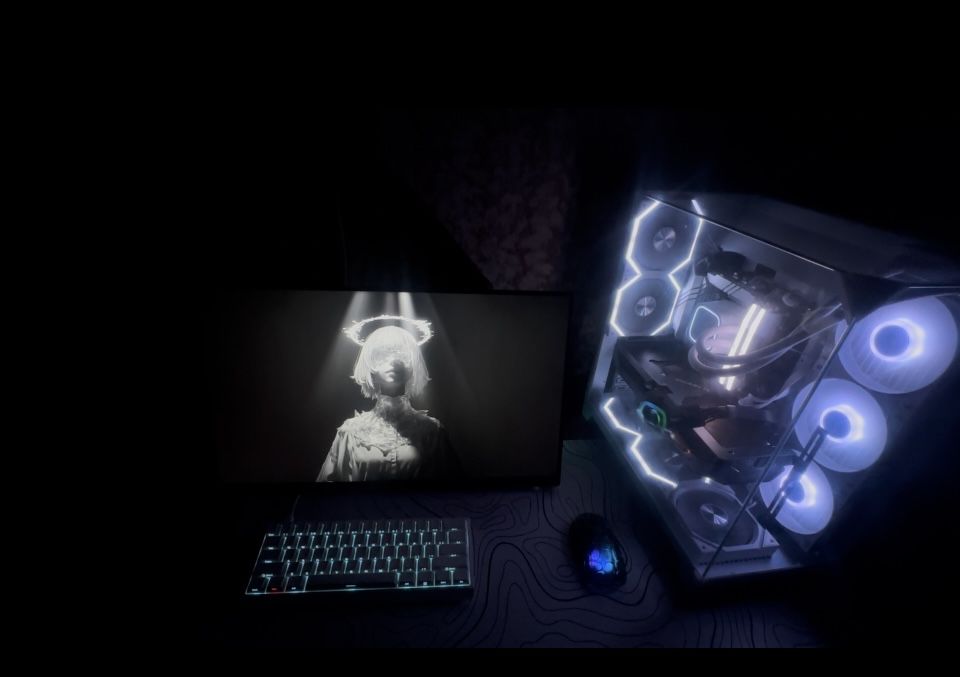 Мощный игровой ПК rtx 5070 12gb