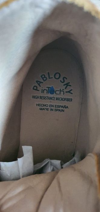 Боти от ест.кожа Pablosky 36 рр