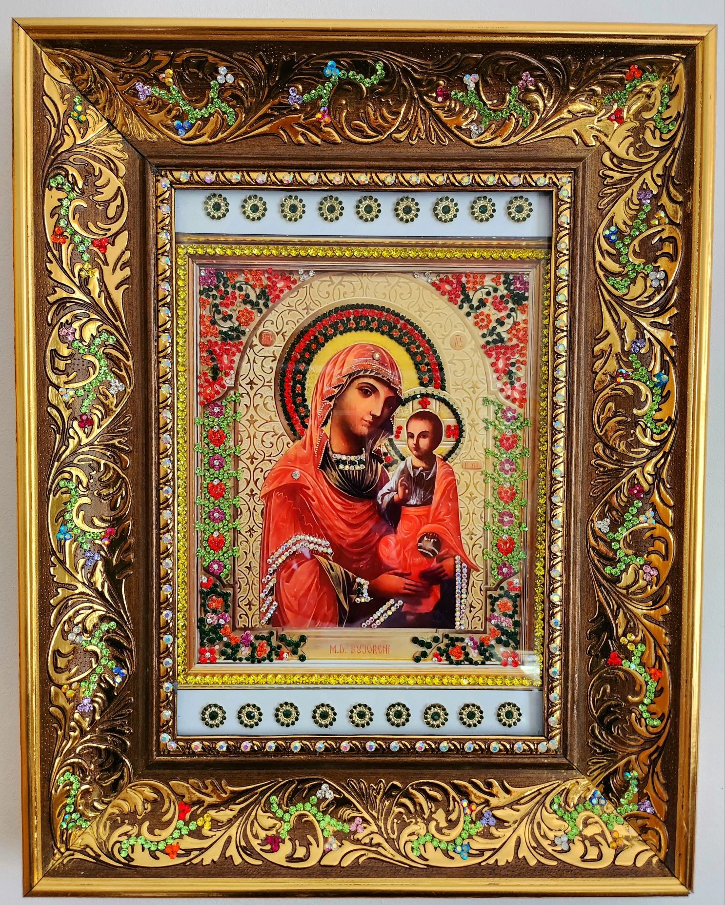 Icoană Maica Domnului Bujoreni