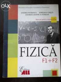 Manual Fizica F1+F2 clasa a 12-a, editura ALL