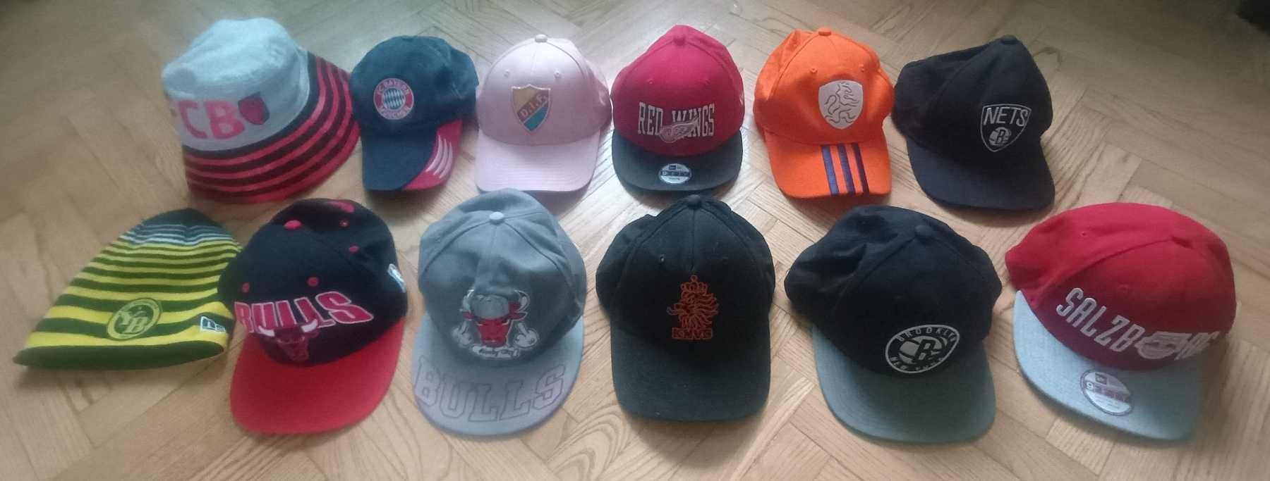 Футболни, NBA, шапки New Era, Barcelona, Chicago Bulls, Brooklyn Nets