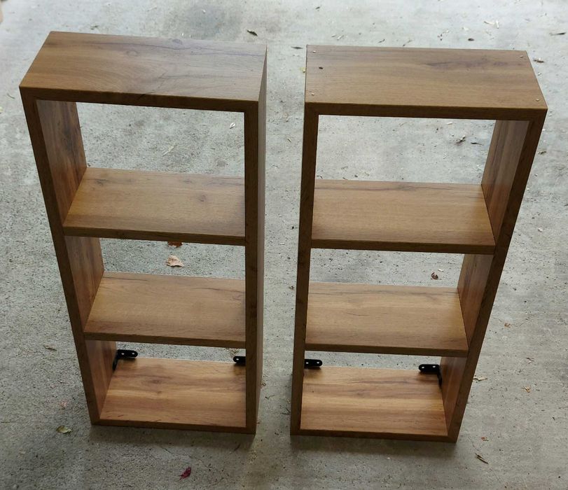 Дървени етажерки