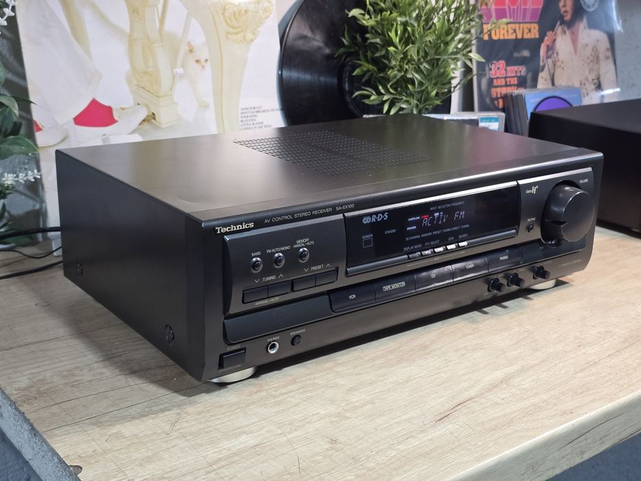 Receiver TECHNICS SA-EX100, amplituner  hifi stereo RDS ,made in japan