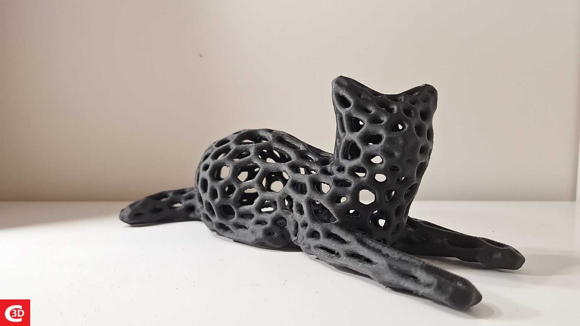 Pisica Decorativa, printata 3D (PLA)