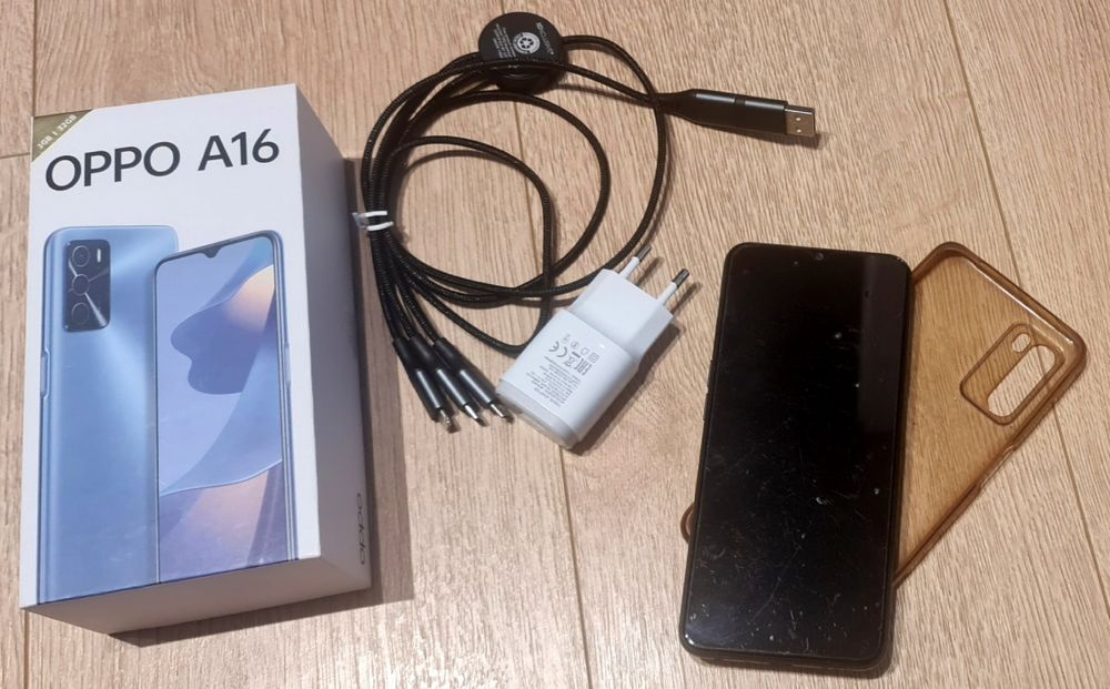 Telefon OPPO A 16 + Husa silicon
