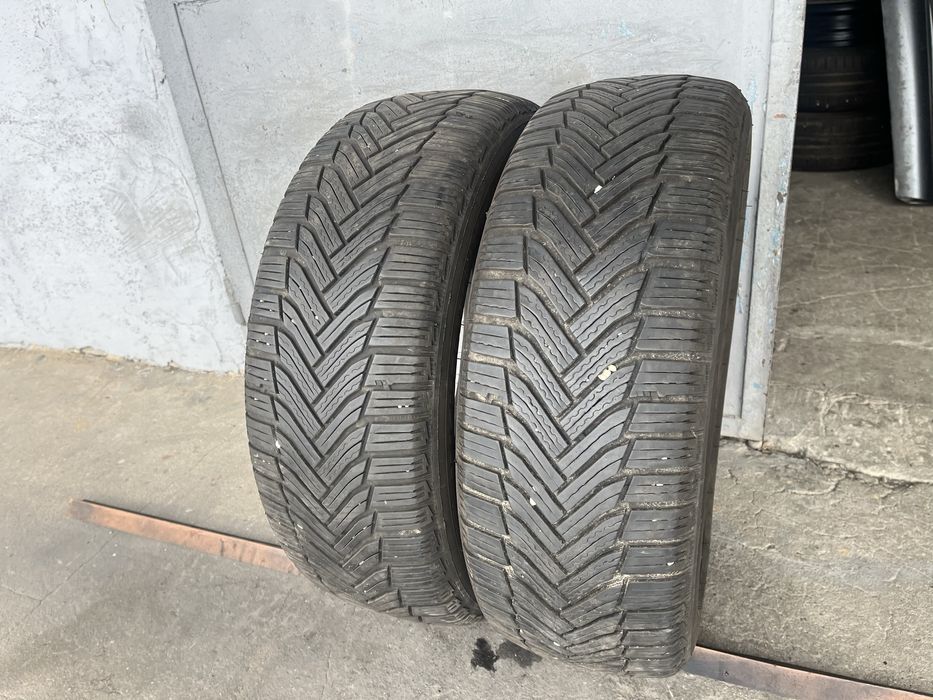 2 бр. зимни гуми 205/55/16 Michelin A6 DOT 2122 5,5-6 mm