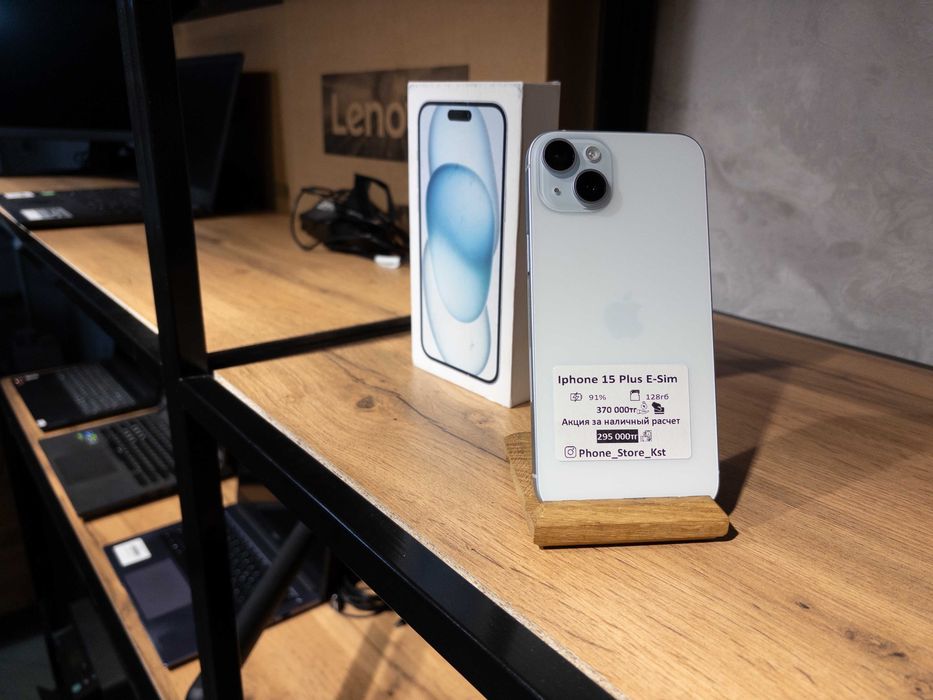 iPhone 15 Plus (91%) ГАРАНТИЯ от Phone Store Костанай