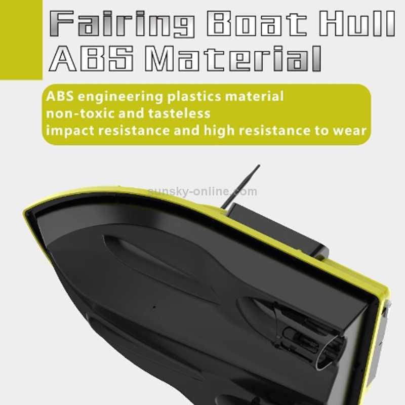 Корабче за захранка Flytec D18B с GPS LCD дистанционно Oбхват до 500 м