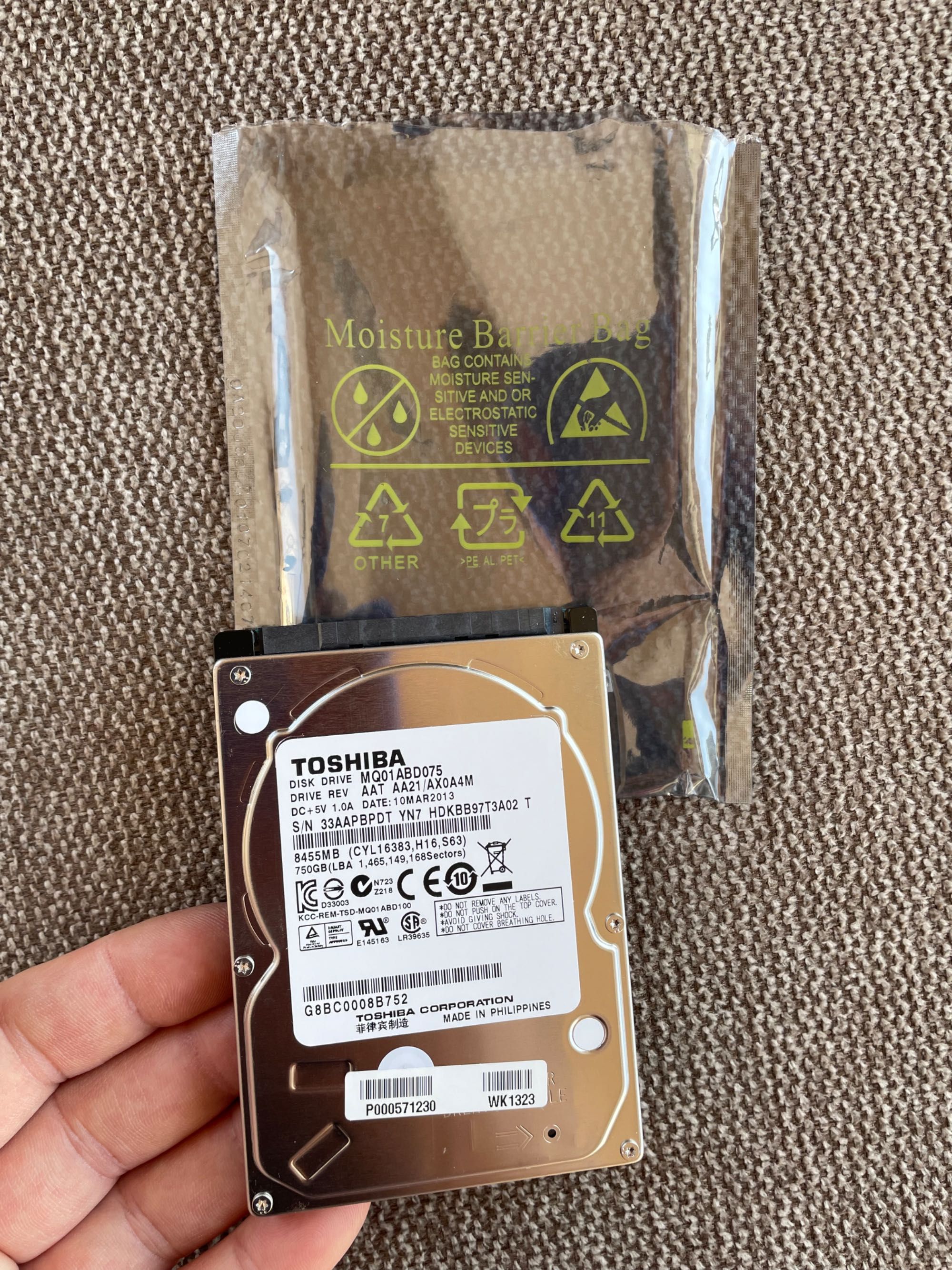 Хард диск TOSHIBA