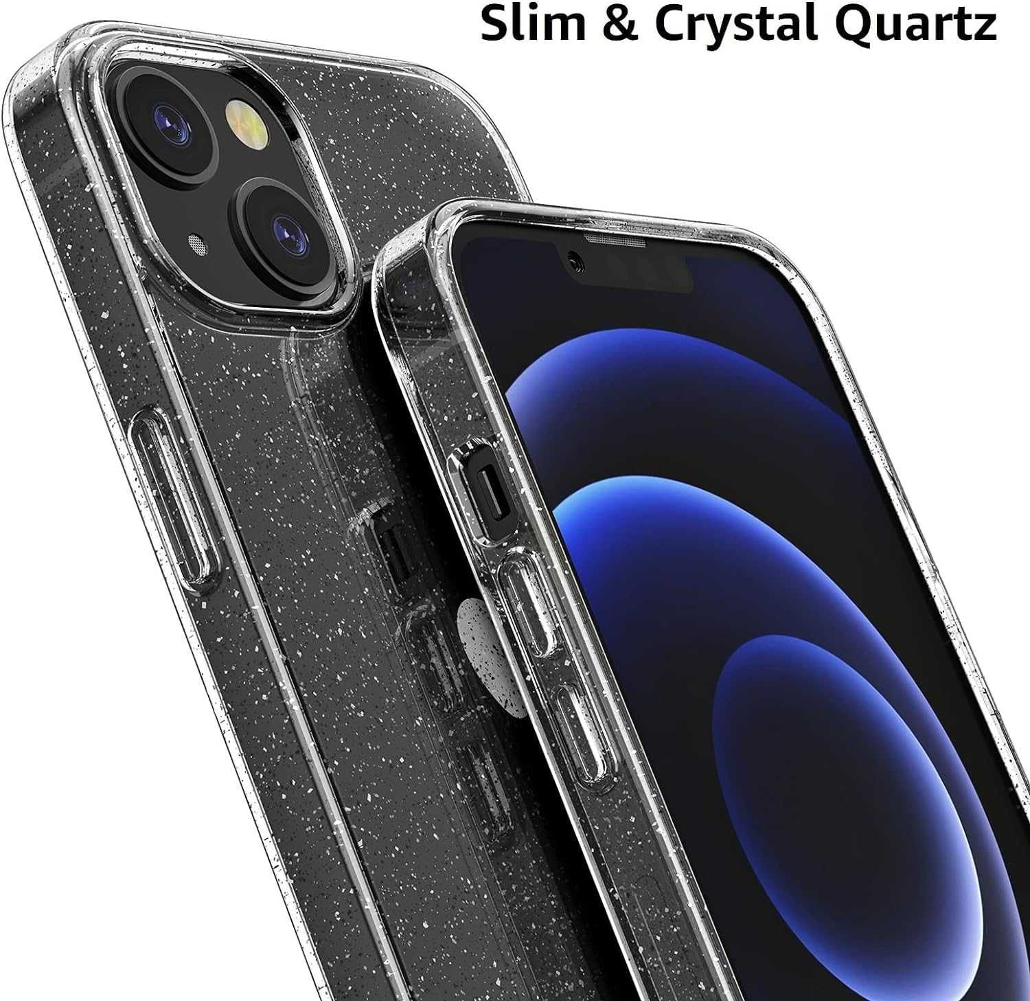 Husa Amazon Basics pentru iPhone 13 -  Husa de cuarț moale TPU