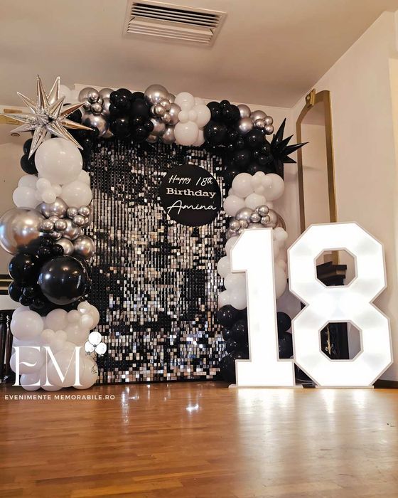 Decor Arcada BALOANE 18 ANI / Photocorner / Decor baloane Majorat