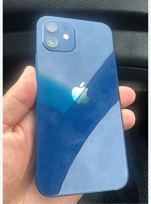 Айфон 12 128 Синий все работает Торг