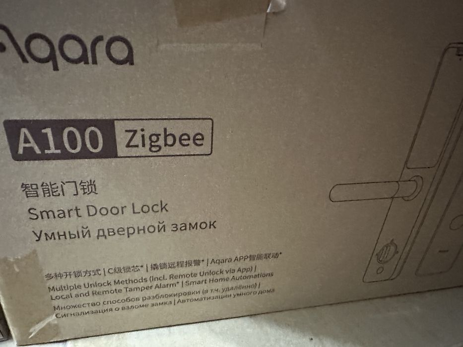 Умный дверной замок | Aqara Door Lock A100 Zigbee Edition