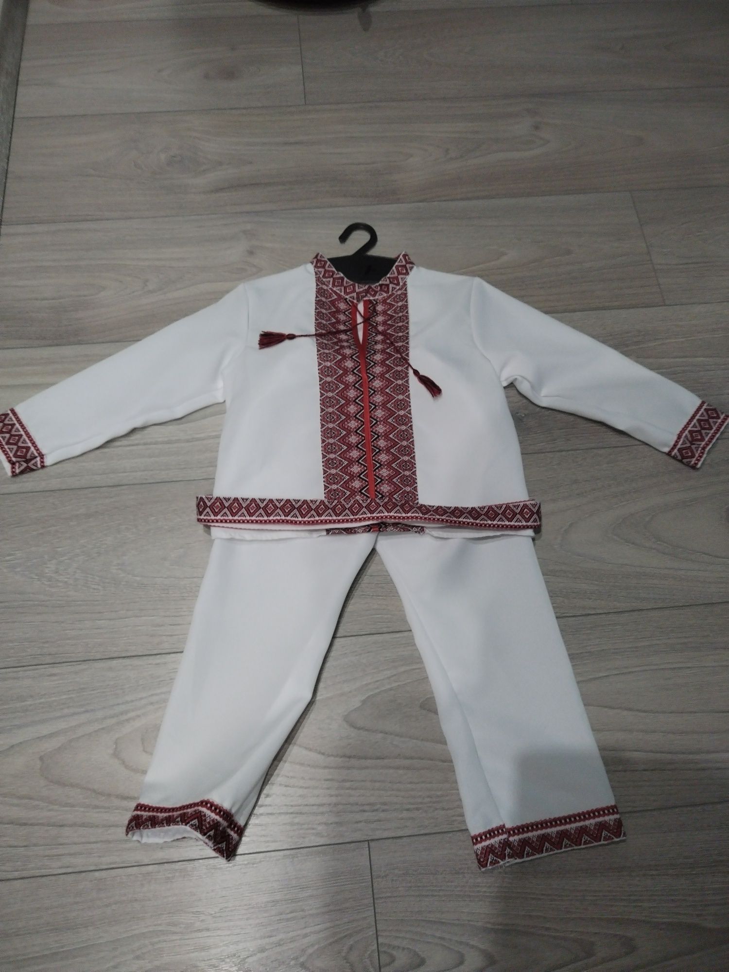 Costum nou traditional popular copii 3-5 ani