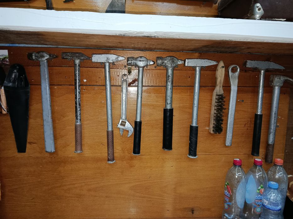 Молотки самодельные железными ручками