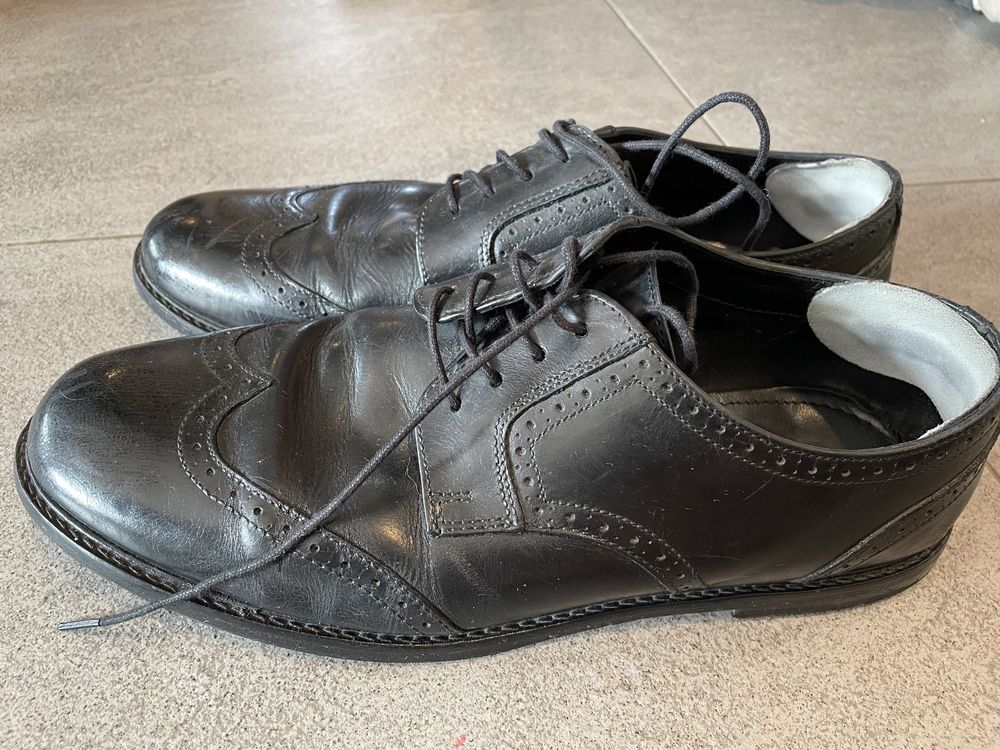 Pantofi piele neagră 42